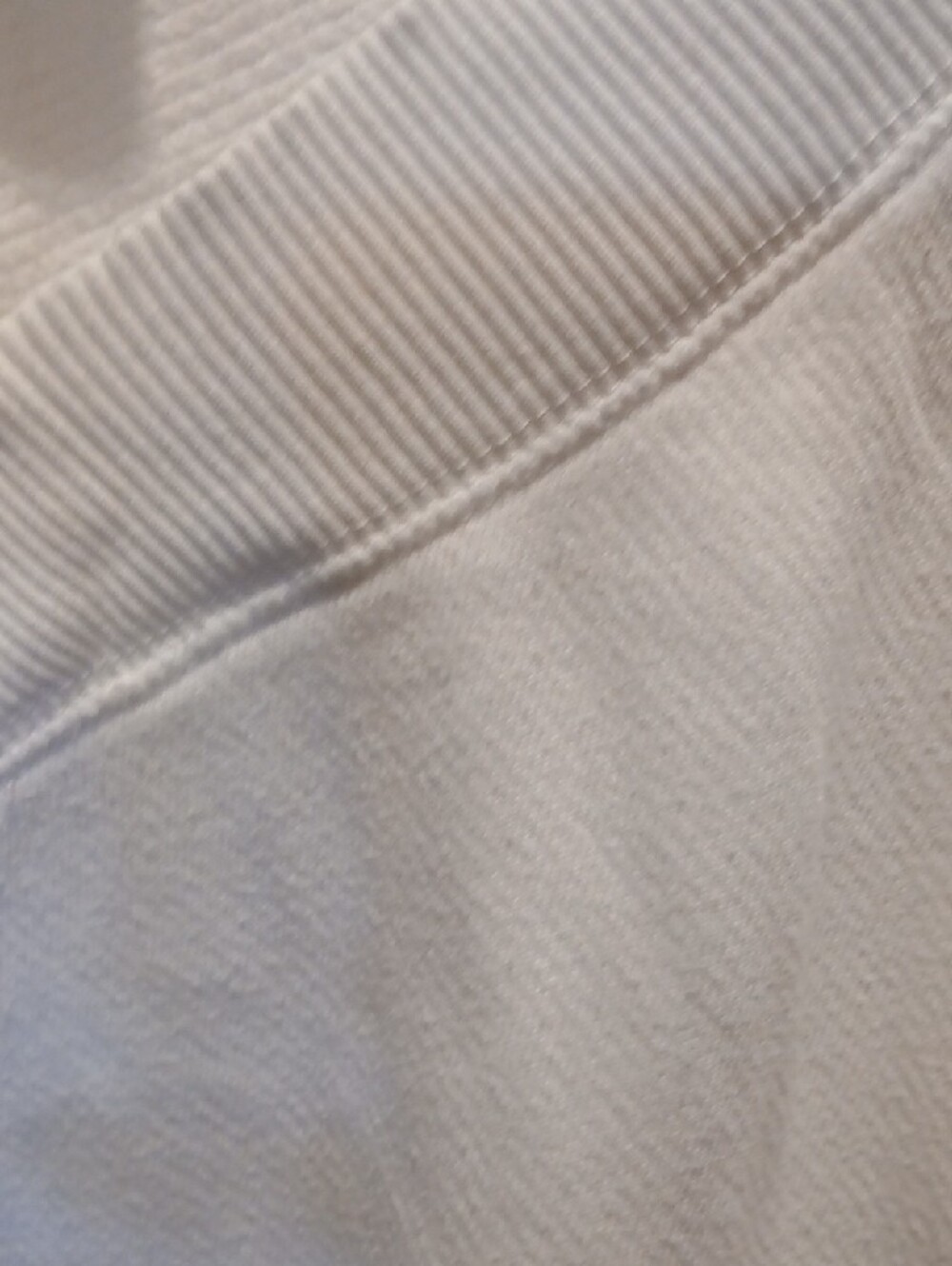 Universal Thread White V-Neck Ribbed Sweater Size Large - Picture 3 of 6